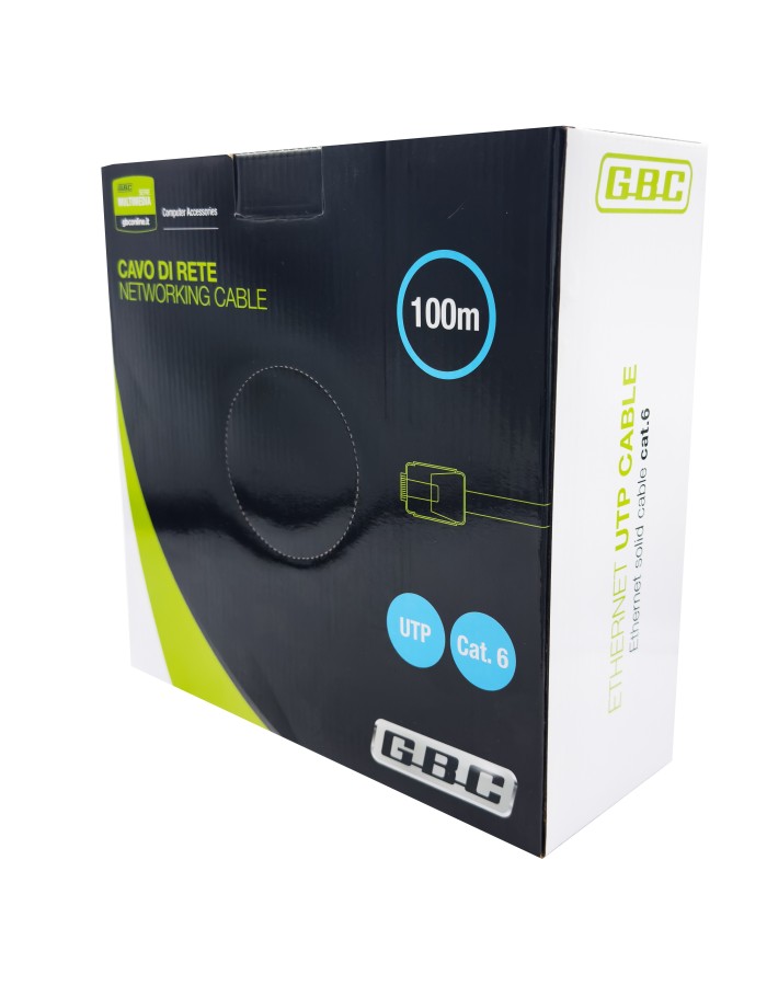 GBC Cat6 UTP CCA Network Cable 100m Pull Box