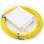 Kuwes Pre-Terminated Fiber Optic Outlet with Pigtail LC/APC SM Carton 20m