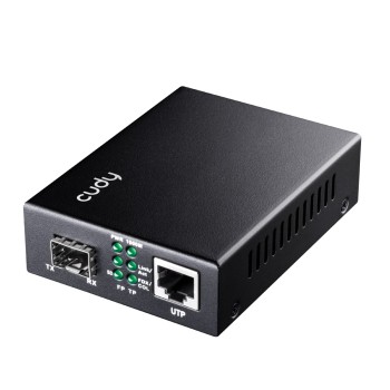 Cudy Fiber Media Converter SFP Slot to Gigabit Ethernet RJ45 MC220