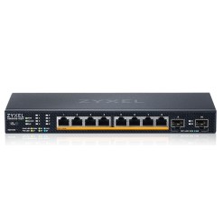 Zyxel 10-Port 2.5G Multi-Gig PoE Cloud Managed Switch, 8 x PoE 130W XMG1915-10EP