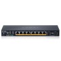 Zyxel 10-Port 2.5G Multi-Gig PoE Cloud Managed Switch, 8 x PoE 130W XMG1915-10EP