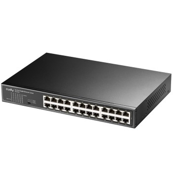 Cudy Switch Gigabit Ethernet 24-Ports Rackmount GS1024 Cudy Switch Gigabit Ethernet 24-Ports Rackmount GS1024