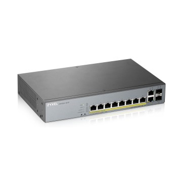Zyxel 12-Port Gigabit PoE Cloud Managed Switch, 8 x PoE 130W CCTV GS1350-12HP Zyxel 12-Port Gigabit PoE Cloud Managed Switch, 8 x PoE 130W CCTV GS1350-12HP