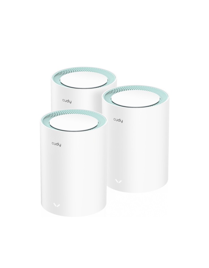 Cudy Whole Home Mesh AC1200 Dual Band Gigabit Wi-Fi 3-Pack M1300
