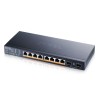 Zyxel 10-Port 2.5G Multi-Gig PoE Cloud Managed Switch, 8 x PoE 130W XMG1915-10EP