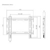 Brateck KL32-22F TV Mount 20x20 Fixed up to 45kg Brateck KL32-22F TV Mount 20x20 Fixed up to 45kg