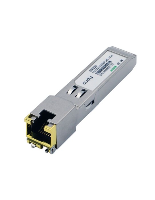 Cudy Fiber SFP Module SFP Slot to Gigabit Ethernet RJ45 SM220 Cudy Fiber SFP Module SFP Slot to Gigabit Ethernet RJ45 SM220