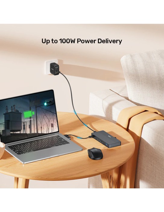 Unitek KVM Switch USB-C Dual 4K 60Hz HDMI & 100W PD (Displaylink) D1103A Unitek KVM Switch USB-C Dual 4K 60Hz HDMI & 100W PD (Displaylink) D1103A
