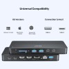 Unitek KVM Switch USB-C Dual 4K 60Hz HDMI & 100W PD (Displaylink) D1103A Unitek KVM Switch USB-C Dual 4K 60Hz HDMI & 100W PD (Displaylink) D1103A