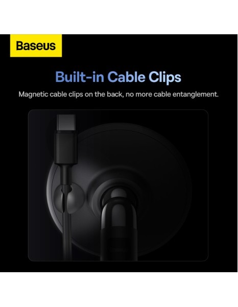 Baseus C01 Car Dashboard Magnetic Stick-On Phone Mount Black Baseus C01 Car Dashboard Magnetic Stick-On Phone Mount Black