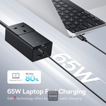 Baseus Charger Desktop 65W GaN5 Pro UK Baseus Charger Desktop 65W GaN5 Pro UK