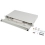 Lanberg Fiber Optic ODF for 24xSC Simplex or 24xLC Duplex Adapters R/M Metal Grey