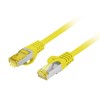 Lanberg Patch Cable CAT.6A S/FTP CU LSZH 0.5m Yellow