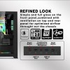 Armaggeddon Aquaron Micro ATX Gaming Case Black