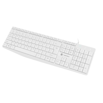 Natec NAUTILUS Wired Keyboard White