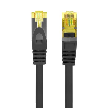 Lanberg Patch Cable CAT6A S/FTP CU LSZH 1m Black Lanberg Patch Cable CAT6A S/FTP CU LSZH 1m Black