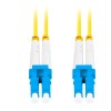Lanberg Fiber Optic Patch Cord SM LC/UPC-LC/UPC Duplex LSZH 1.0m