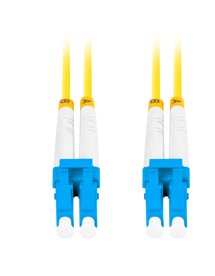 Lanberg Fiber Optic Patch Cord SM LC/UPC-LC/UPC Duplex LSZH 1.0m