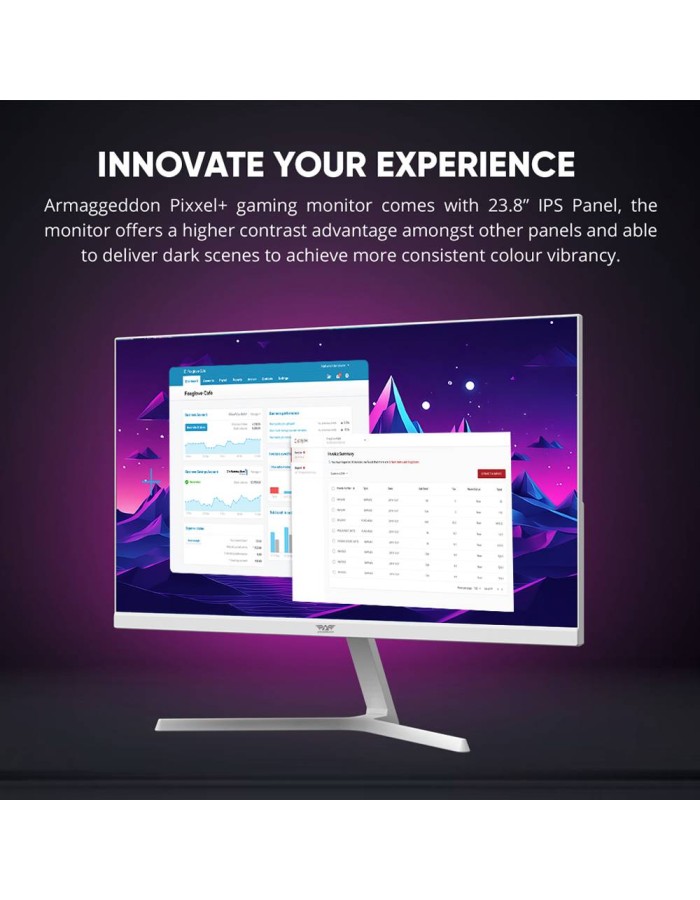 Armaggeddon PF24HD Super-100 IPS Frameless Monitor 100Hz Black Armaggeddon PF24HD Super-100 IPS Frameless Monitor 100Hz Black