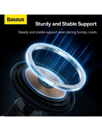 Baseus CW01 Wireless AirVent Magnetic Car Charger 15W Black Baseus CW01 Wireless AirVent Magnetic Car Charger 15W Black
