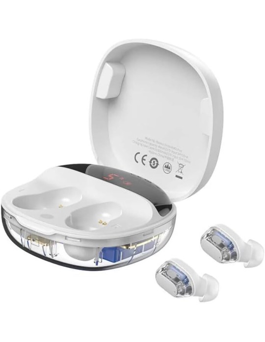 Baseus Headphones In Ear TWS Encok WM01 White