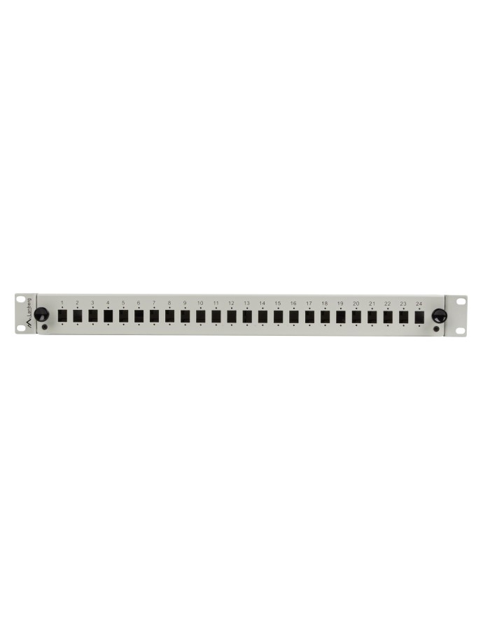 Lanberg Fiber Optic ODF for 24xSC Simplex or 24xLC Duplex Adapters R/M Metal Grey Lanberg Fiber Optic ODF for 24xSC Simplex or 24xLC Duplex Adapters R/M Metal Grey