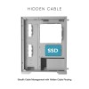 Armaggeddon Aquaron Micro ATX Gaming Case Black