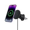 Baseus CW01 Wireless AirVent Magnetic Car Charger 15W Black Baseus CW01 Wireless AirVent Magnetic Car Charger 15W Black
