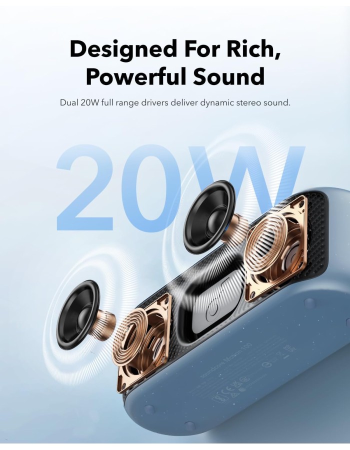 Anker Soundcore Speaker BT IPX7 Motion100 Anker Soundcore Speaker BT IPX7 Motion100