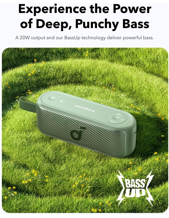 Anker Soundcore Speaker BT IPX7 Motion100 Anker Soundcore Speaker BT IPX7 Motion100