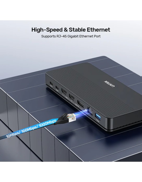 Unitek KVM Switch USB-C Dual 4K 60Hz HDMI & 100W PD (Displaylink) D1103A Unitek KVM Switch USB-C Dual 4K 60Hz HDMI & 100W PD (Displaylink) D1103A