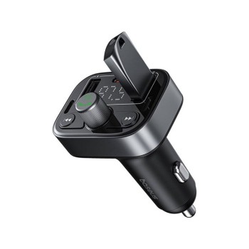 Baseus S09 Lite Car FM Transmitter-Charger USB/BT/SD 18W