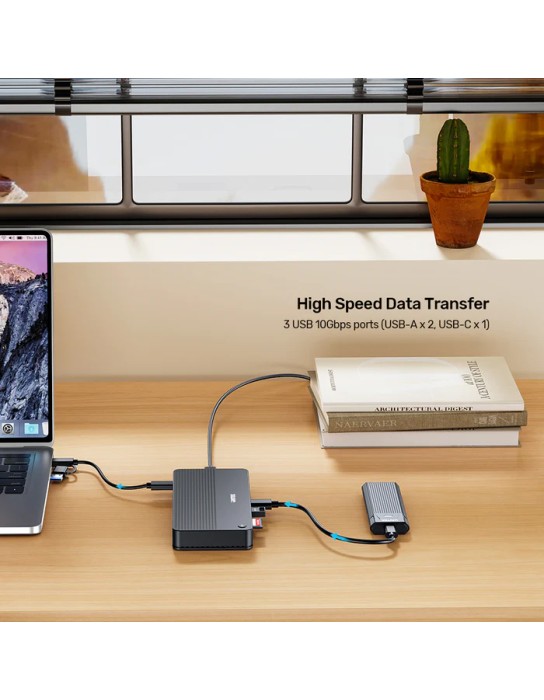 Unitek KVM Switch USB-C Dual 4K 60Hz HDMI & 100W PD (Displaylink) D1103A Unitek KVM Switch USB-C Dual 4K 60Hz HDMI & 100W PD (Displaylink) D1103A