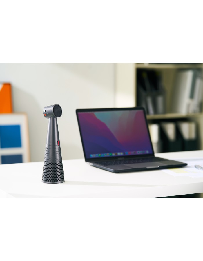 IPEVO VOCAL AI Wireless Portable Conferencing Speakerphone Cascadable 5m Voice Pickup