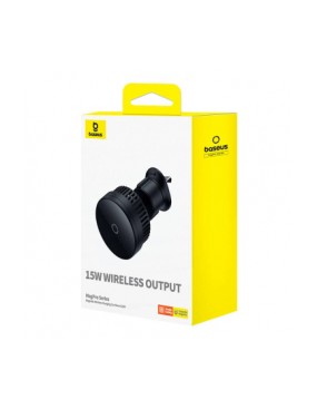 Baseus Car Charger Wireless AirVent Magnetic MagPro 15W Black Baseus Car Charger Wireless AirVent Magnetic MagPro 15W Black