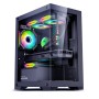 Armaggeddon Aquaron Micro ATX Gaming Case Black
