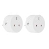 WOOX R6147 Wi-Fi Smart Plug With Power Metering 13A UK (2pack)