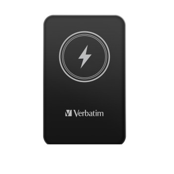 Verbatim Wireless Magnetic Slim Powerbank Qi2 15W 5000mAh Black