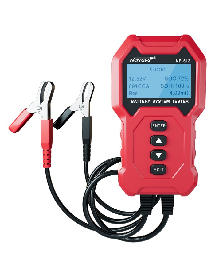 Noyafa NF-512 Lead Acid, Lithium & NiMH Battery Tester 5aH to 200aH Noyafa NF-512 Lead Acid, Lithium & NiMH Battery Tester 5aH to 200aH