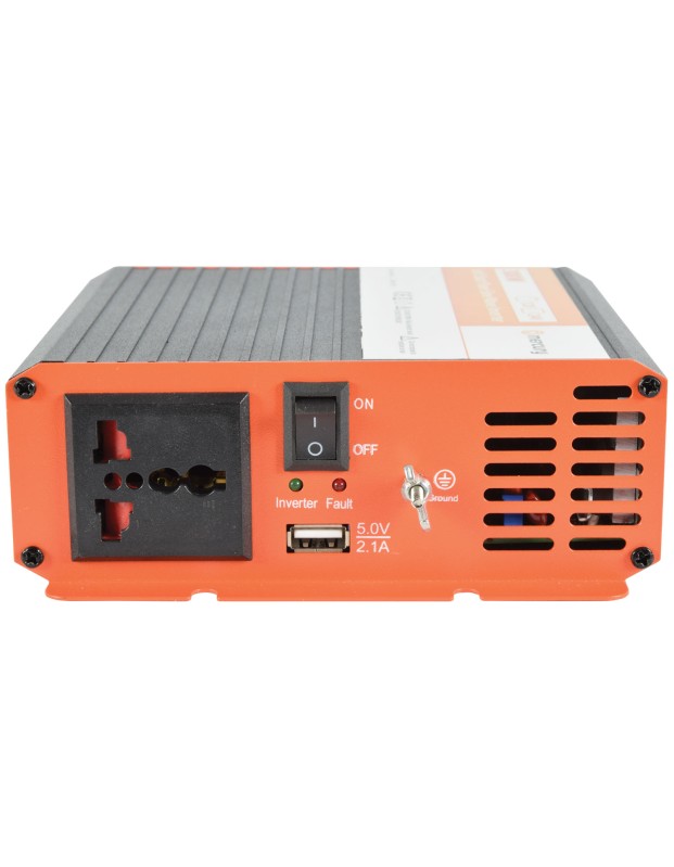 Mercury 12VDC 300W Pure Sine Wave Inverter+USB 652.100UK