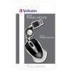 Verbatim GO MINI Wired Optical Travel Mouse Black Verbatim GO MINI Wired Optical Travel Mouse Black