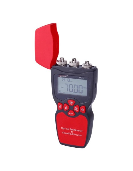 Noyafa Fiber Optic Multimeter with Power Meter, Light Source & Visual Fault Locator NF-911C