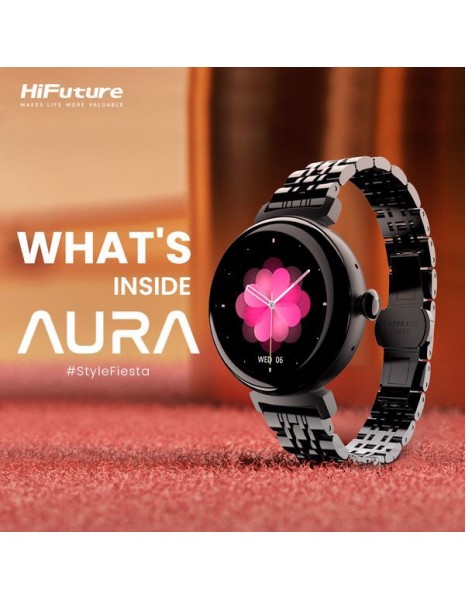 HiFuture AURA Luxury Ladies SmartWatch Silver HiFuture AURA Luxury Ladies SmartWatch Silver