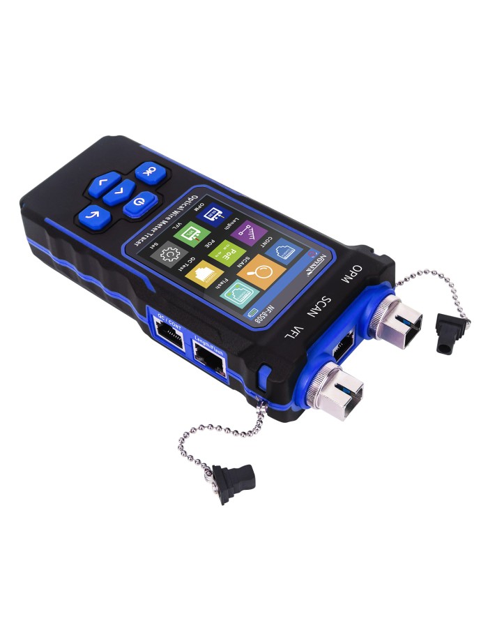 Noyafa Multi-Function Cable Tester with RJ11/RJ45, PoE, Fiber Optic OPM/VFL, NCV & Cable Length Measurement NF-8508 Noyafa Multi-Function Cable Tester with RJ11/RJ45, PoE, Fiber Optic OPM/VFL, NCV & Cable Length Measurement NF-8508
