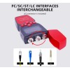Noyafa Fiber Optic Multimeter with Power Meter, Light Source & Visual Fault Locator NF-911C