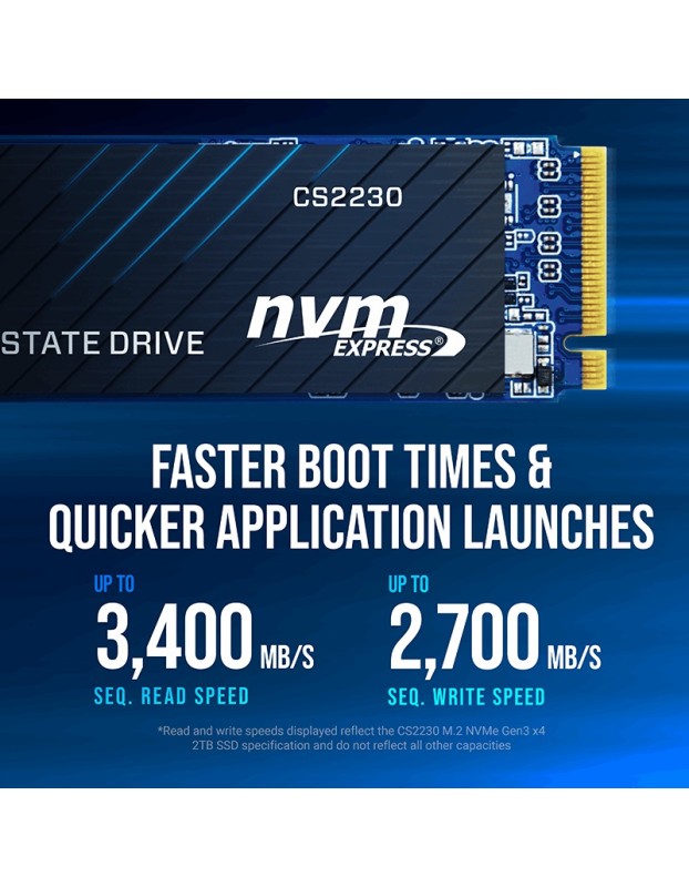 PNY SSD M.2 NVMe PCIe Gen3 1TB CS2230