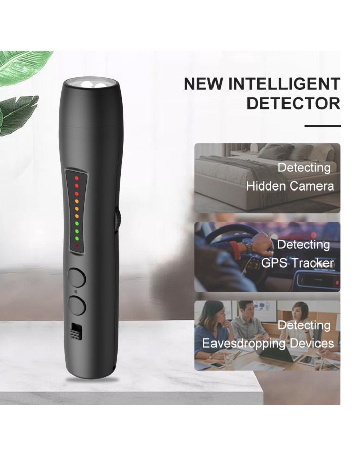 Noyafa Anti-Spy 3-In-1 Infrared Detector for Hidden Cameras, GPS Trackers, RF Bugs JMS-110 Noyafa Anti-Spy 3-In-1 Infrared Detector for Hidden Cameras, GPS Trackers, RF Bugs JMS-110