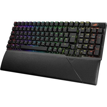 ASUS Gaming Keyboard Mechnanical Tri-Mode 2.4Ghz/Bluetooth/USB WristRest ROG STRIX SCOPE II 96 Wireless NXSW