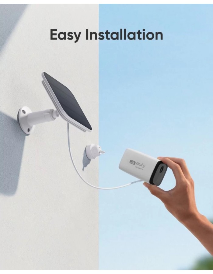 Anker Eufy C210 4MP AI Camera with Solar Panel (Works with Homebase 3) Anker Eufy C210 4MP AI Camera with Solar Panel (Works with Homebase 3)