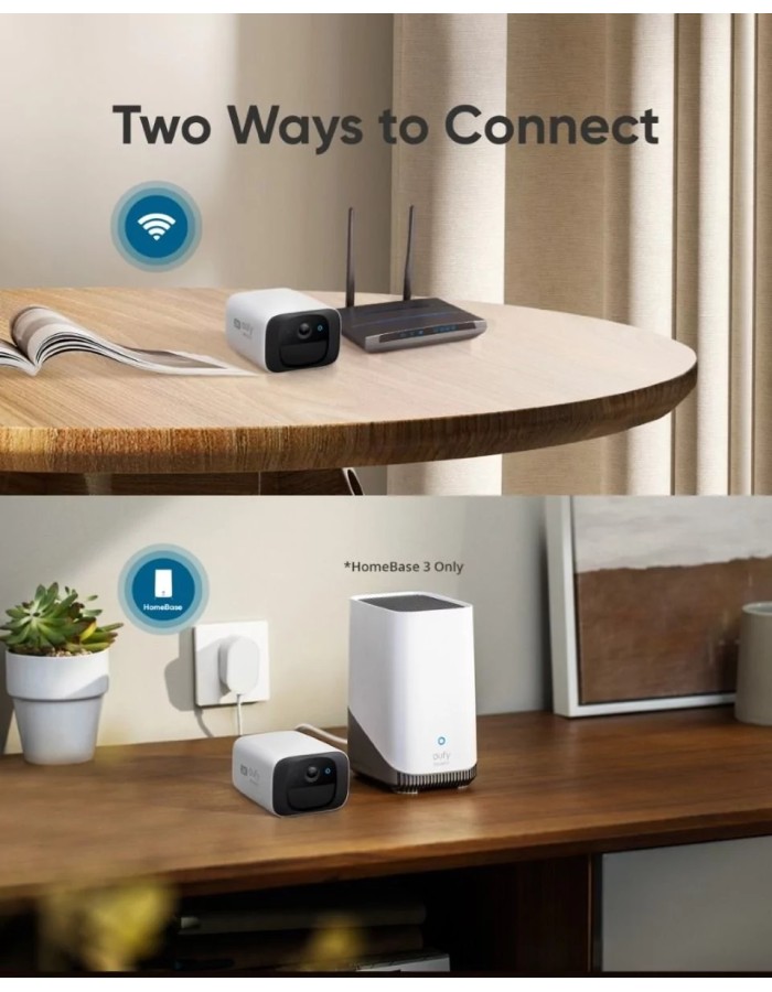Anker Eufy C210 4MP AI Camera with Solar Panel (Works with Homebase 3) Anker Eufy C210 4MP AI Camera with Solar Panel (Works with Homebase 3)